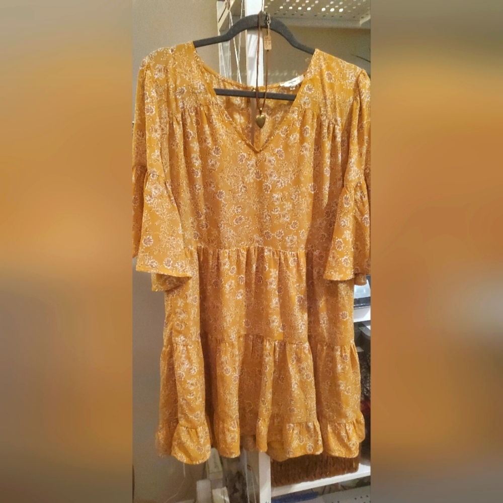 Dress and cropped Sweater